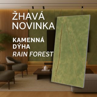 🌿 NOVINKA | KAMENNÁ DÝHA RAIN FOREST Objevte nadčasovou eleganci přírody. Kamenná dýha RAIN FOREST přináší do interiérů...