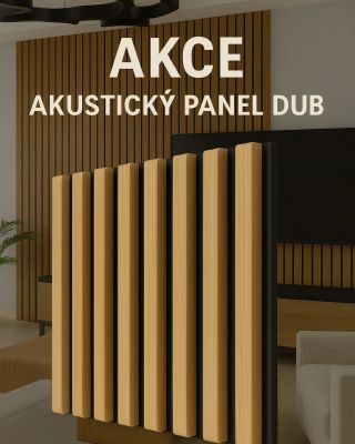 🎉 AKCE! Stylový akustický panel DUB za super cenu! 📉 Z původních 1 590 Kč teď jen 1 275 Kč! 🌿 Přineste do interiéru teplo...